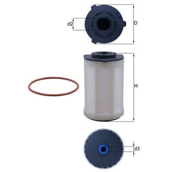 KNECHT Kraftstofffilter KX 655D - KX655D für 1674210980