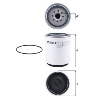 KNECHT Kraftstofffilter KC 377D - KC377D für...