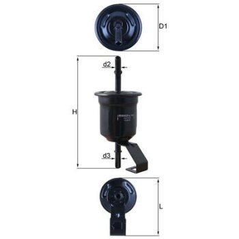 KNECHT Kraftstofffilter KL 1161 - KL1161 für 2330031160