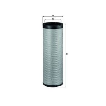 KNECHT Sekundärluftfilter LXS 223 - LXS223 für...