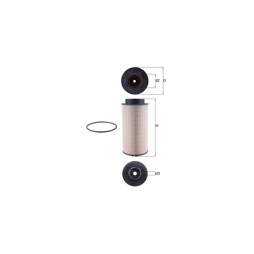 KNECHT Kraftstofffilter KX 264D - KX264D für 51125030079