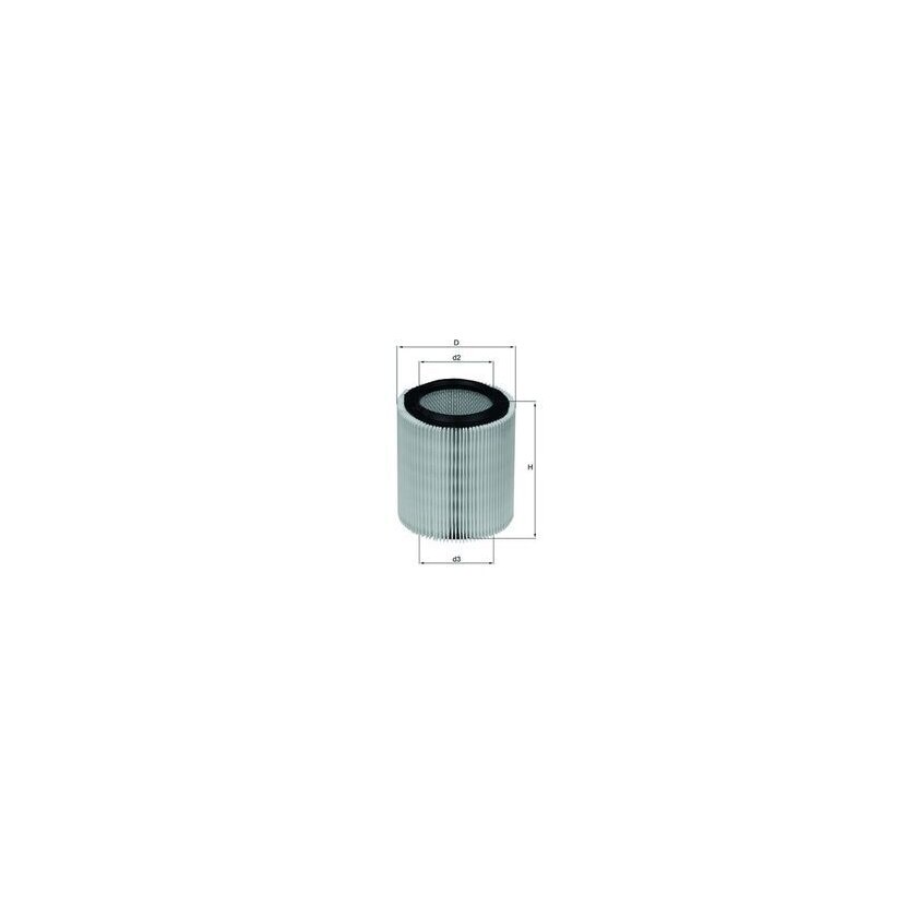 KNECHT Luftfilter LX 898 - LX898 für 5012558