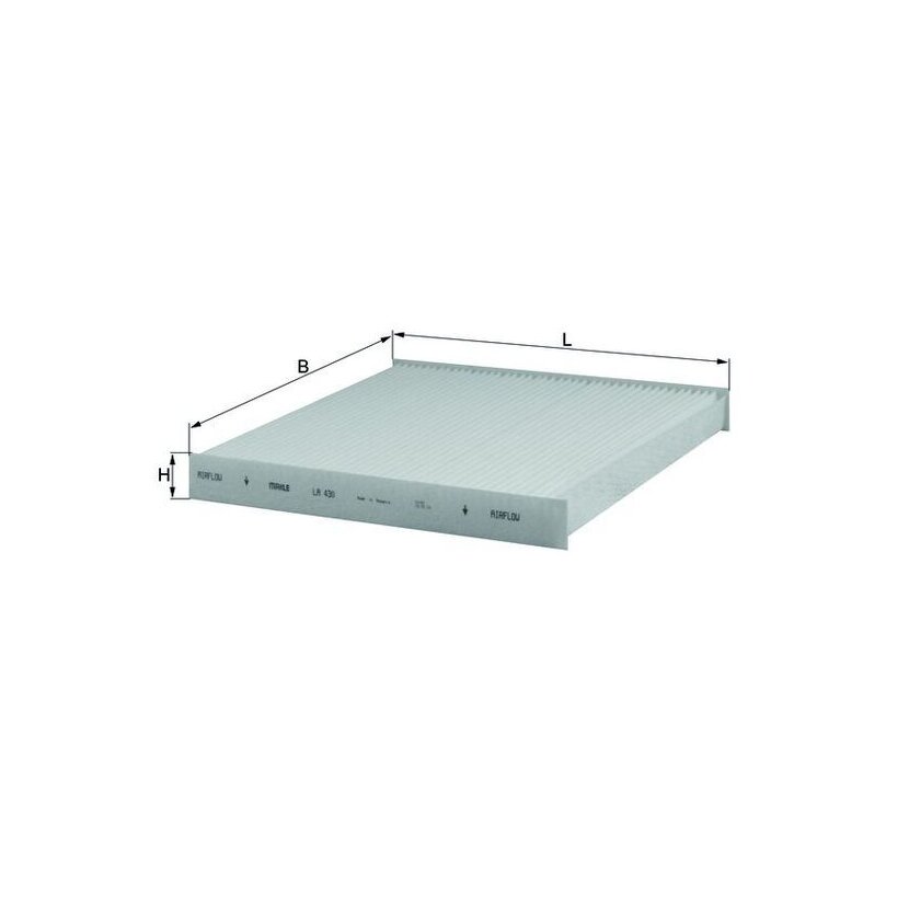 KNECHT Filter, Innenraumluft LA 430 - LA430 für 4518350247