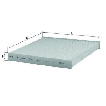 KNECHT Filter, Innenraumluft LA 430 - LA430 für...