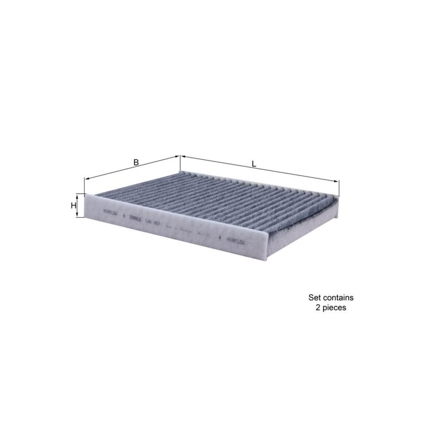 KNECHT Filter, Innenraumluft LAK 467/S - LAK467/S für 64116809933