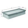 KNECHT Luftfilter LX 2636 - LX2636 für 178010N040