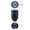KNECHT Kraftstofffilter KC 67 - KC67 für 190684