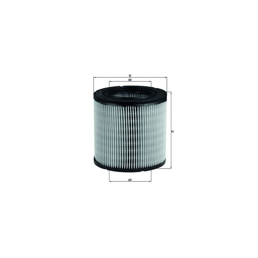 KNECHT Luftfilter LX 249 - LX249 für 5003237