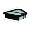 KNECHT Luftfilter LX 2647 - LX2647 für 17220RSJE00