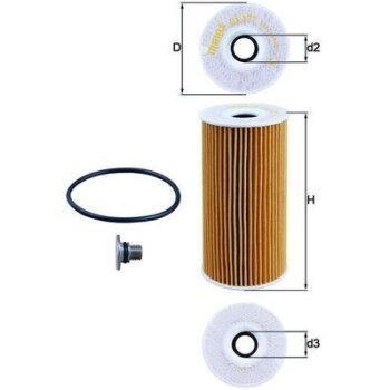 KNECHT Ölfilter OX 377D - OX377D für 263102F010