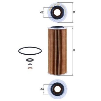 KNECHT Ölfilter OX 368D1 - OX368D1 für 71740470