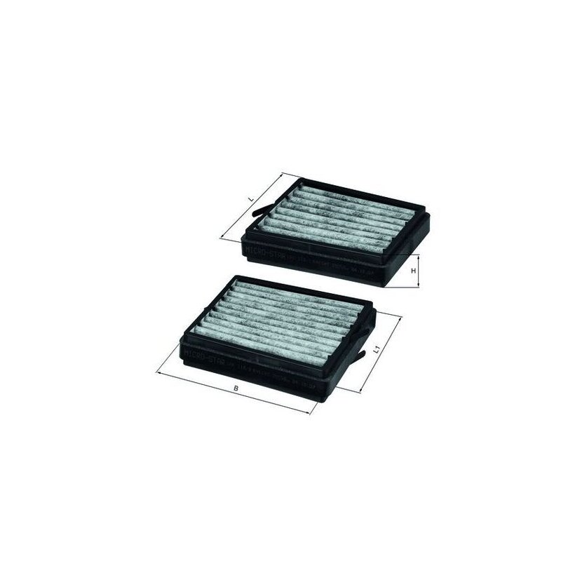 KNECHT Filter, Innenraumluft LKK 116/S - LKK116/S für 2038300318