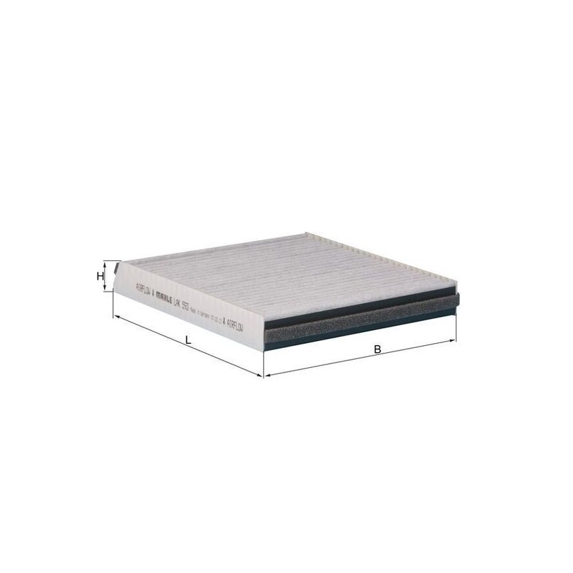 KNECHT Filter, Innenraumluft LAK 593 - LAK593 für 7711228919