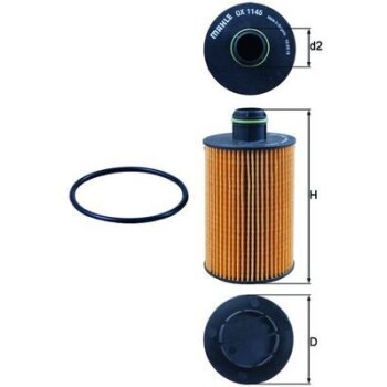 KNECHT Ölfilter OX 1145D - OX1145D für...