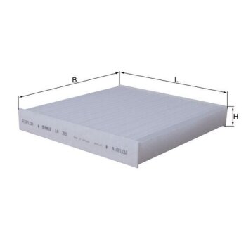 KNECHT Filter, Innenraumluft LA 395 - LA395 für...