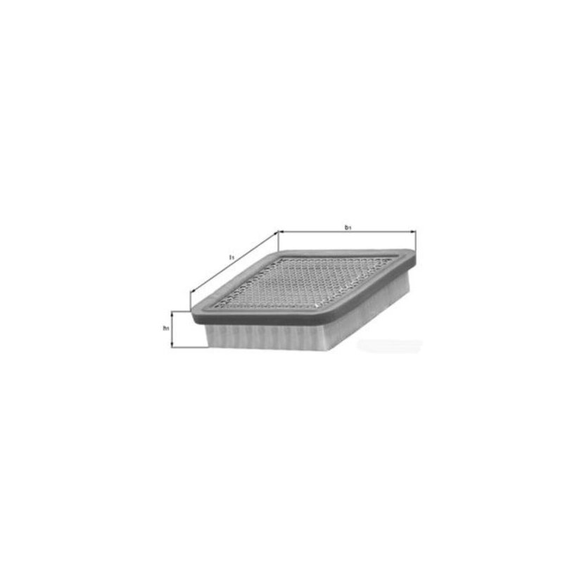 KNECHT Luftfilter LX 1010 - LX1010 für 12409722