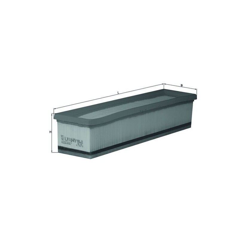 KNECHT Luftfilter LX 1849 - LX1849 für 8200298074