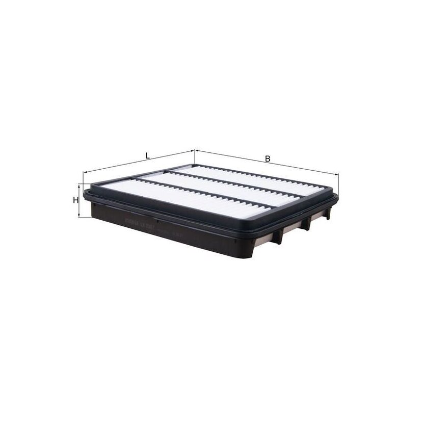 KNECHT Luftfilter LX 2907 - LX2907 für 96328718