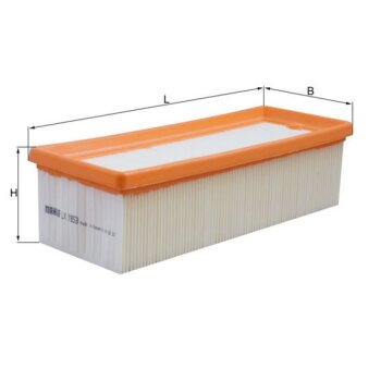 KNECHT Luftfilter LX 1953 - LX1953 für 165463998R