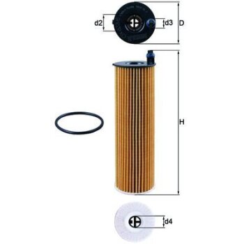 KNECHT Ölfilter OX 823/6D - OX823/6D für...