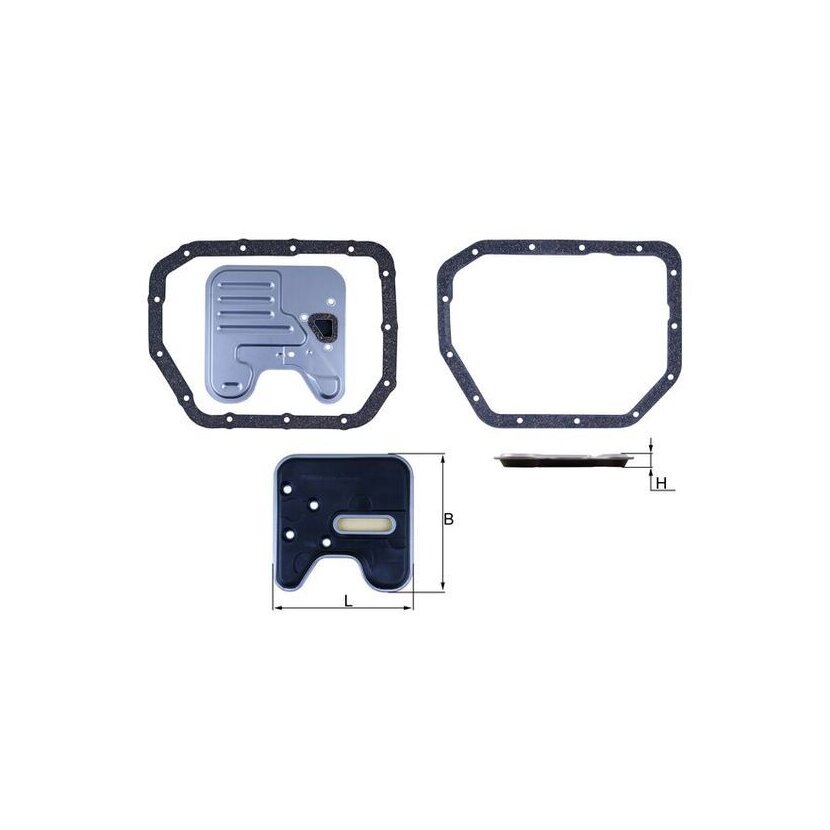 KNECHT Hydraulikfilter, Automatikgetriebe HX 246D - HX246D für 45285-22010