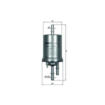 KNECHT Kraftstofffilter KL 156/3 - KL156/3 für...