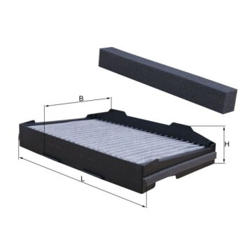 KNECHT Filter, Innenraumluft LAK 255 - LAK255 für...