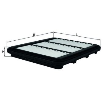 KNECHT Luftfilter LX 2690 - LX2690 für 96591485