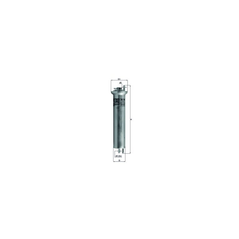 KNECHT Kraftstofffilter KL 96 - KL96 für 13321705398