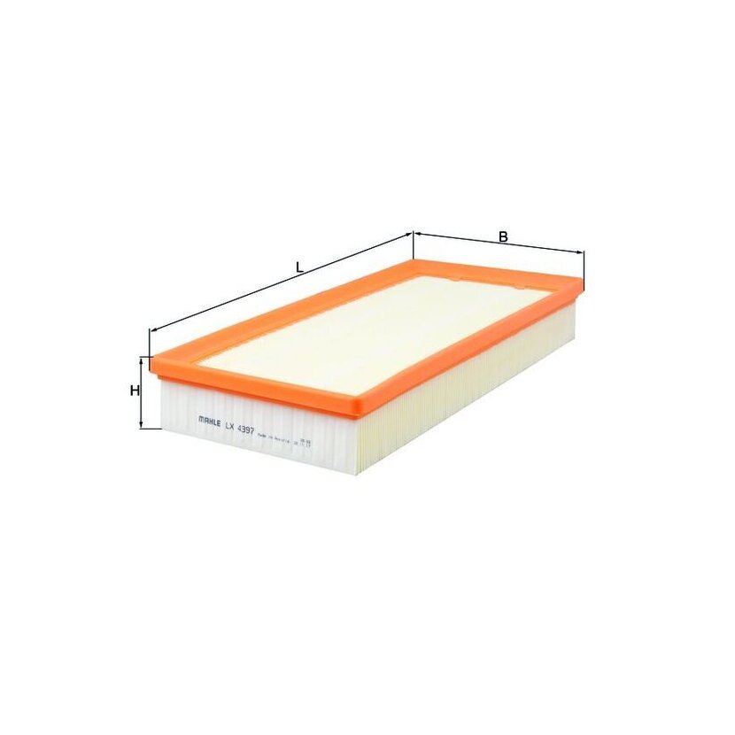 KNECHT Luftfilter LX 4397 - LX4397 für AH429610AA