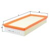 KNECHT Luftfilter LX 4397 - LX4397 für AH429610AA
