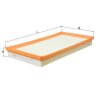 KNECHT Luftfilter LX 1818 - LX1818 für 0K2A513Z40