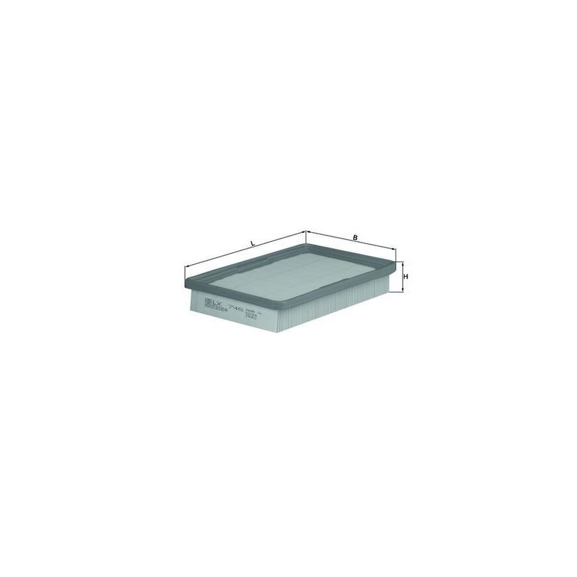 KNECHT Luftfilter LX 745 - LX745 für 2811322051