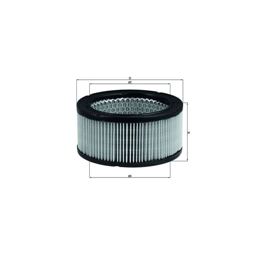 KNECHT Luftfilter LX 213 - LX213 für 0405968