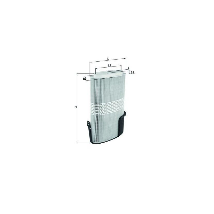 KNECHT Luftfilter LX 1009/6 - LX1009/6 für 98711013200