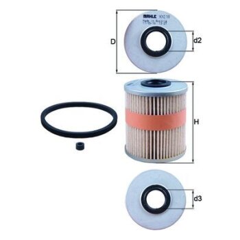 KNECHT Kraftstofffilter KX 218D - KX218D für 93161121