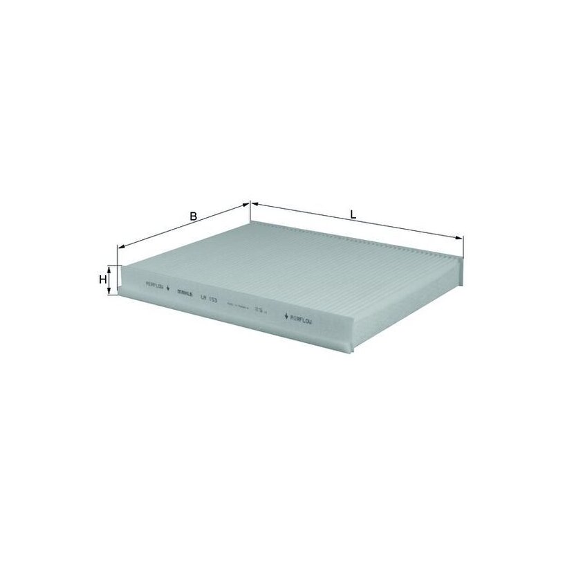 KNECHT Filter, Innenraumluft LA 153 - LA153 für 1610617180