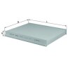 KNECHT Filter, Innenraumluft LA 153 - LA153 für 1610617180