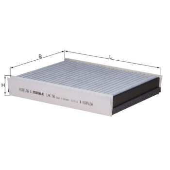 KNECHT Filter, Innenraumluft LAK 98 - LAK98 für...