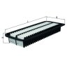 KNECHT Luftfilter LX 2027 - LX2027 für 1780197402