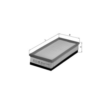 KNECHT Luftfilter LX 1610 - LX1610 für 1444PY