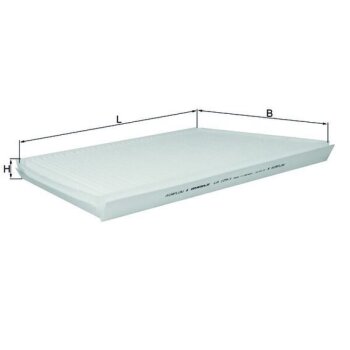 KNECHT Filter, Innenraumluft LA 129/1 - LA129/1 für...