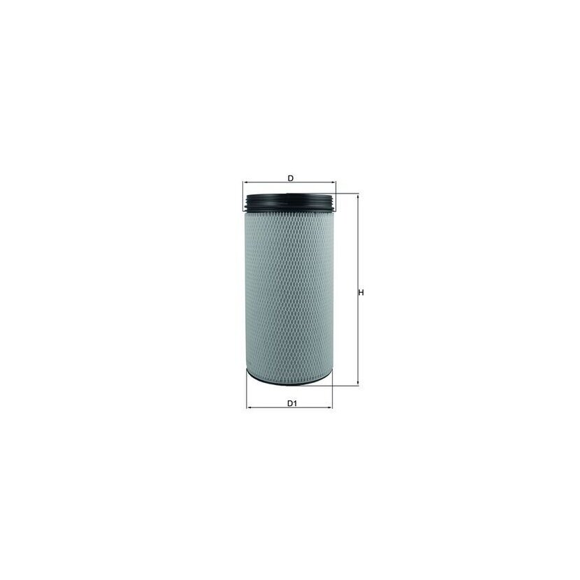 KNECHT Sekundärluftfilter LXS 300 - LXS300 für 21115501