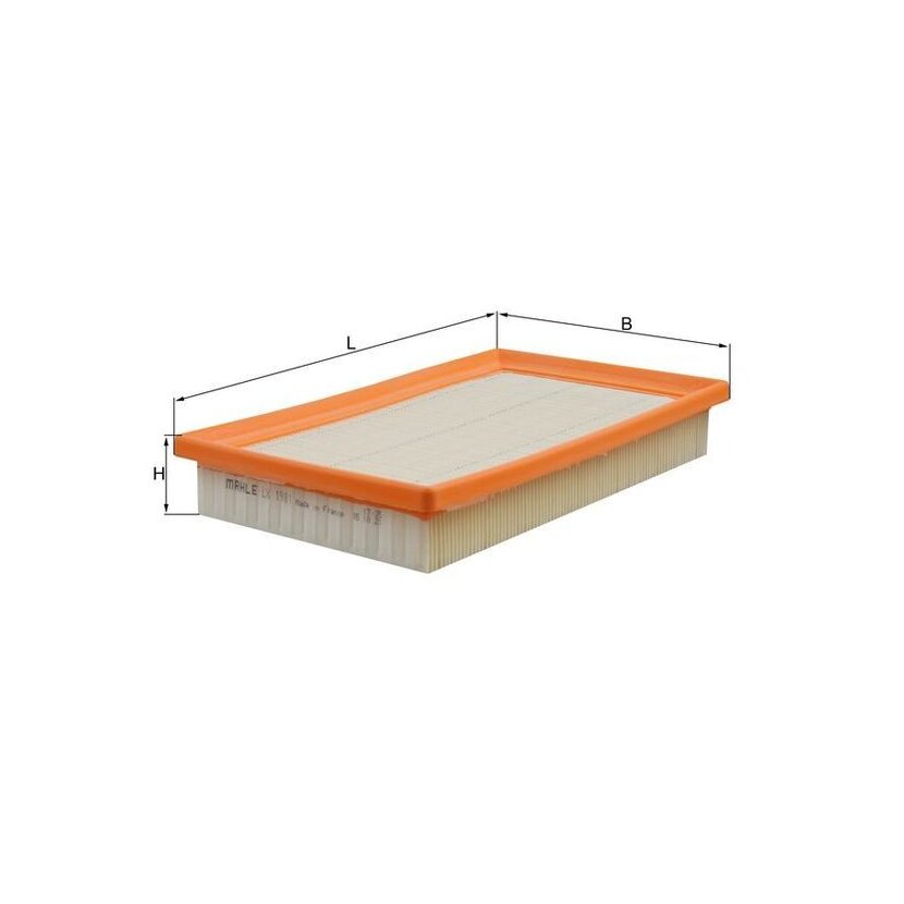 KNECHT Luftfilter LX 1981 - LX1981 für 2811105700