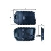 KNECHT Ölwanne, Automatikgetriebe HX 154 - HX154 für 2333907