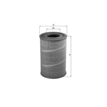 KNECHT Luftfilter LX 560/1 - LX560/1 für 81083040087