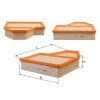 KNECHT Luftfilter LX 988 - LX988 für 13727834715
