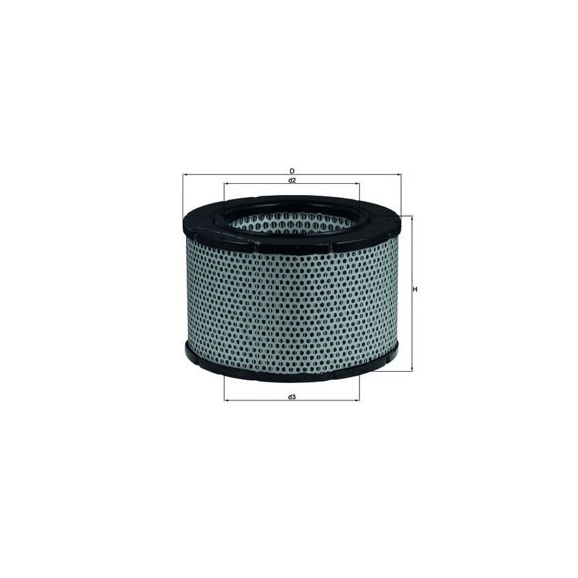 KNECHT Luftfilter LX 190 - LX190 für 1498422