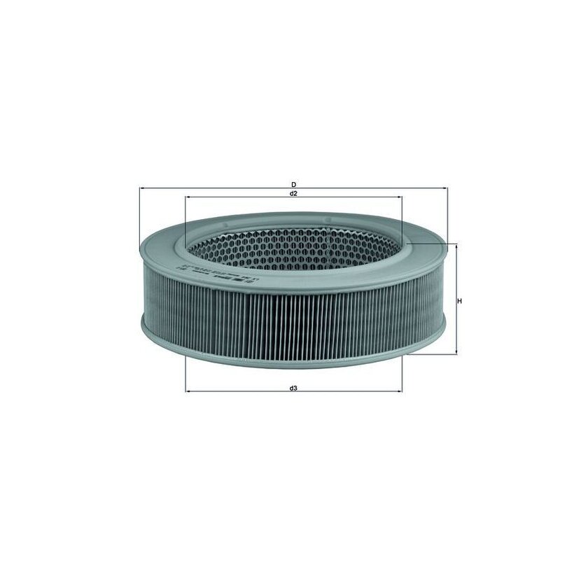KNECHT Luftfilter LX 264 - LX264 für 5005831