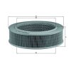 KNECHT Luftfilter LX 264 - LX264 für 5005831